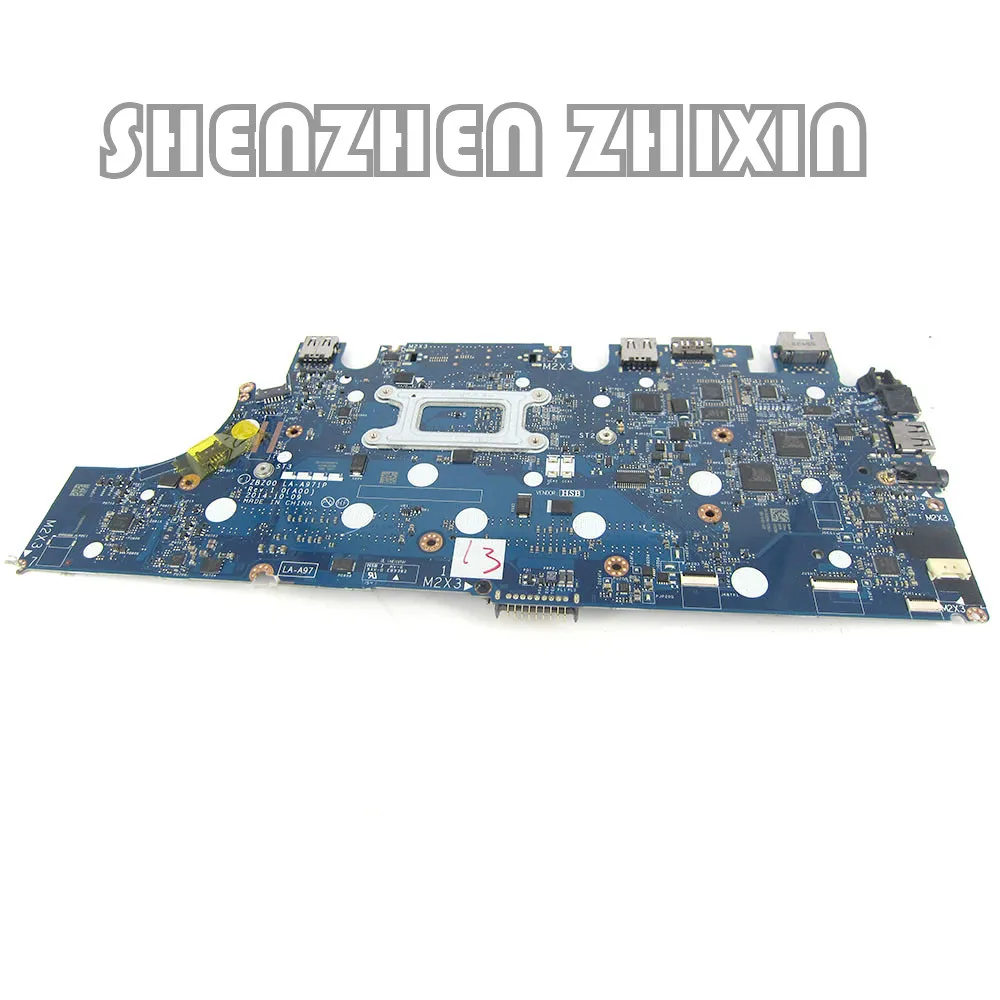yourui For DELL Latitude E7250 Laptop Motherboard I5-5300U CPU LA-A971P CN-0G9CNK 0G9CNK G9CNK Tested 100% work