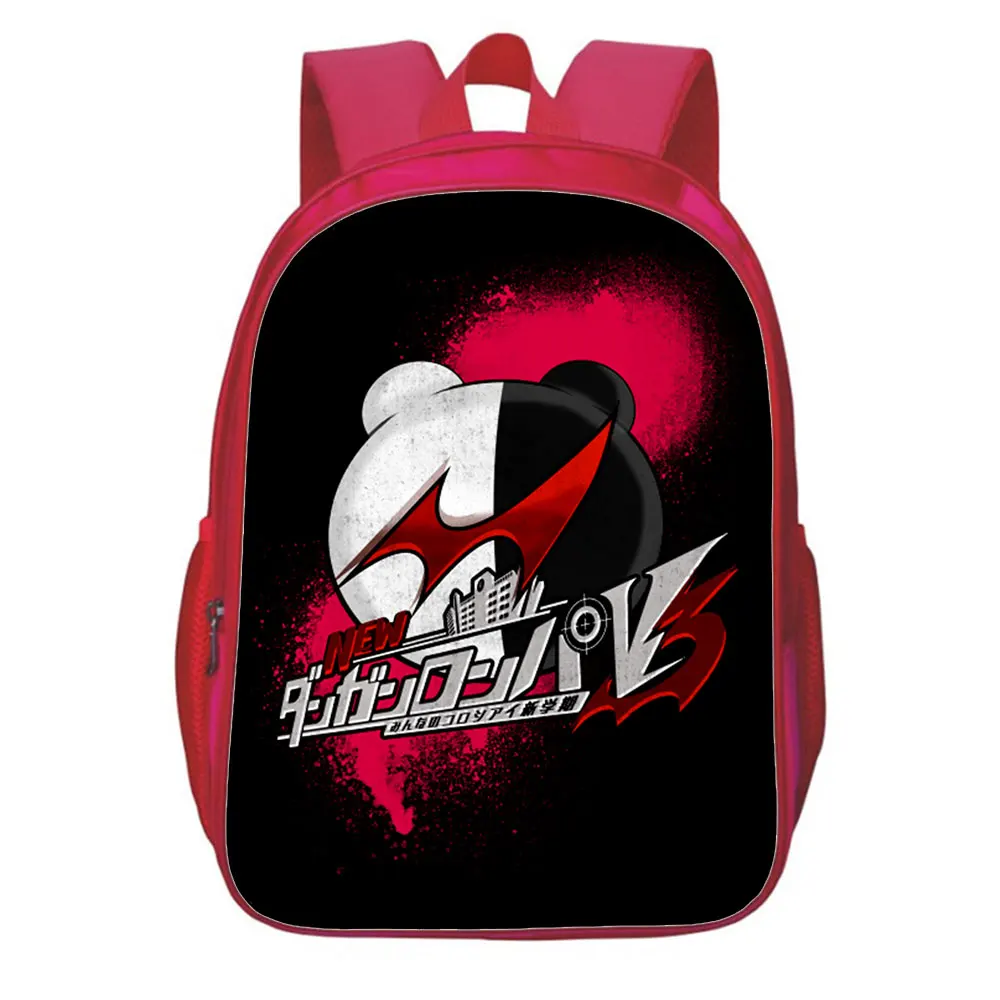 Danganronpa Cartoon Backpack School Bag Girls Toddler Baby Children  Rucksack Mochila Girl gift Cartoon Bag Knapsack 13 Inches