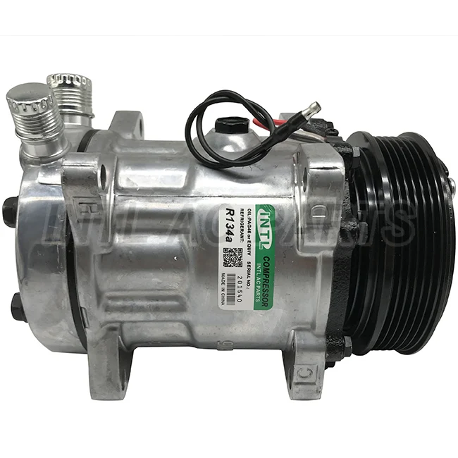 8340 8200 1879 Auto a/c ac compressor for FORD 82001879 COMPRESSOR ASSY for V 6 Ford New Holland 40 Series 82016157