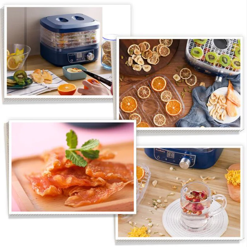 Fruit Machine Food Dryer Food Dehydrator Snack Home Use Small Fruit Vegetables Pet Meat Food Air Dryer Fast Drying