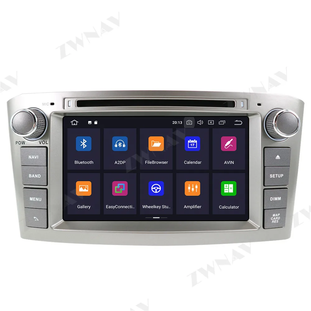 Android 10 DSP MAX 64GB Car DVD Player For Toyota Avensis 2002-2008 T250 GPS Navigation multimedia radio tape recorder head unit