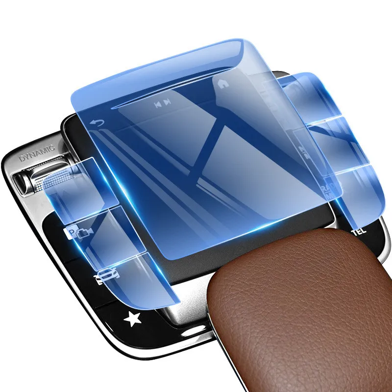 اكسسوارات السيارات لمرسيدس بنز A B CLA GLE GLS GLB الفئة W177 W247 C118 W167 بولي TPU مركز التحكم ماوس واقي للشاشة غطاء #4