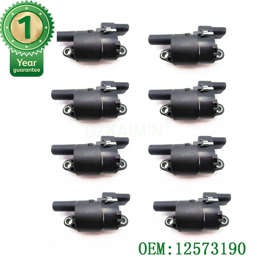 

set 8 High Quality New Ignition Coil Ignition Coil Pack 12573190 FOR LS2 LS3 LS4 LS7 FOR Cadillac FOR Chevrolet