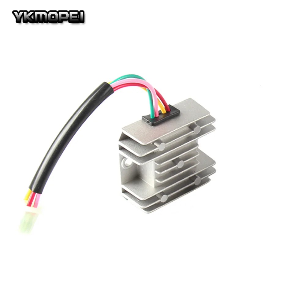 4 Wires Voltage Regulator Rectifier Motorcycle Boat Motor Mercury ATV GY6 50 150cc Scooter Moped JCL NST TAOTAO