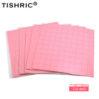 TISHRIC New GPU CPU Heatsink Cooling Conductive Silicone Pad 0.5mm/1mm/1.5mm/2mm*100mm*100mm High Efficient Thermal Pad