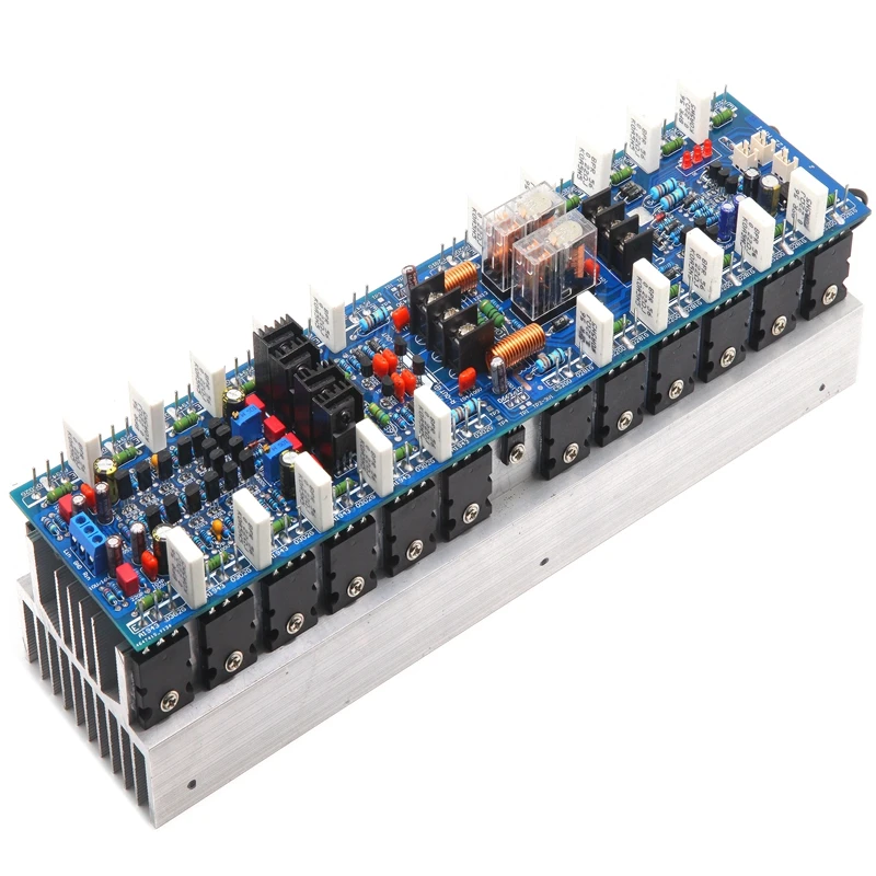 Latest  V122 High-power 2-Channel Professional Stage Power Amplifier Board 5200 1943 HiFi 1000W+1000W