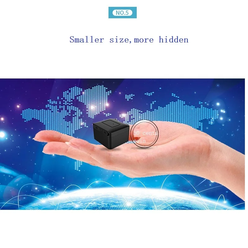 1 anni lungo standby Mini magnetico GPS tracker per il monitoraggio del veicolo/Asset RYDB27