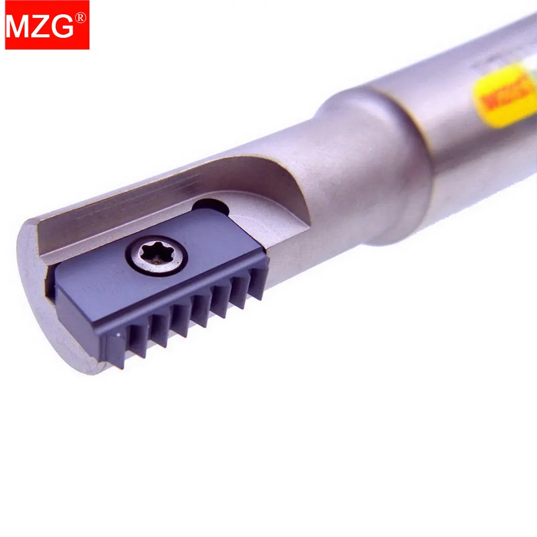 MZG SR Single-edged Threading End Mill Shank Diameter 10 12 14 18 mm CNC Lathe Machine Clamp Thread Milling Cutters