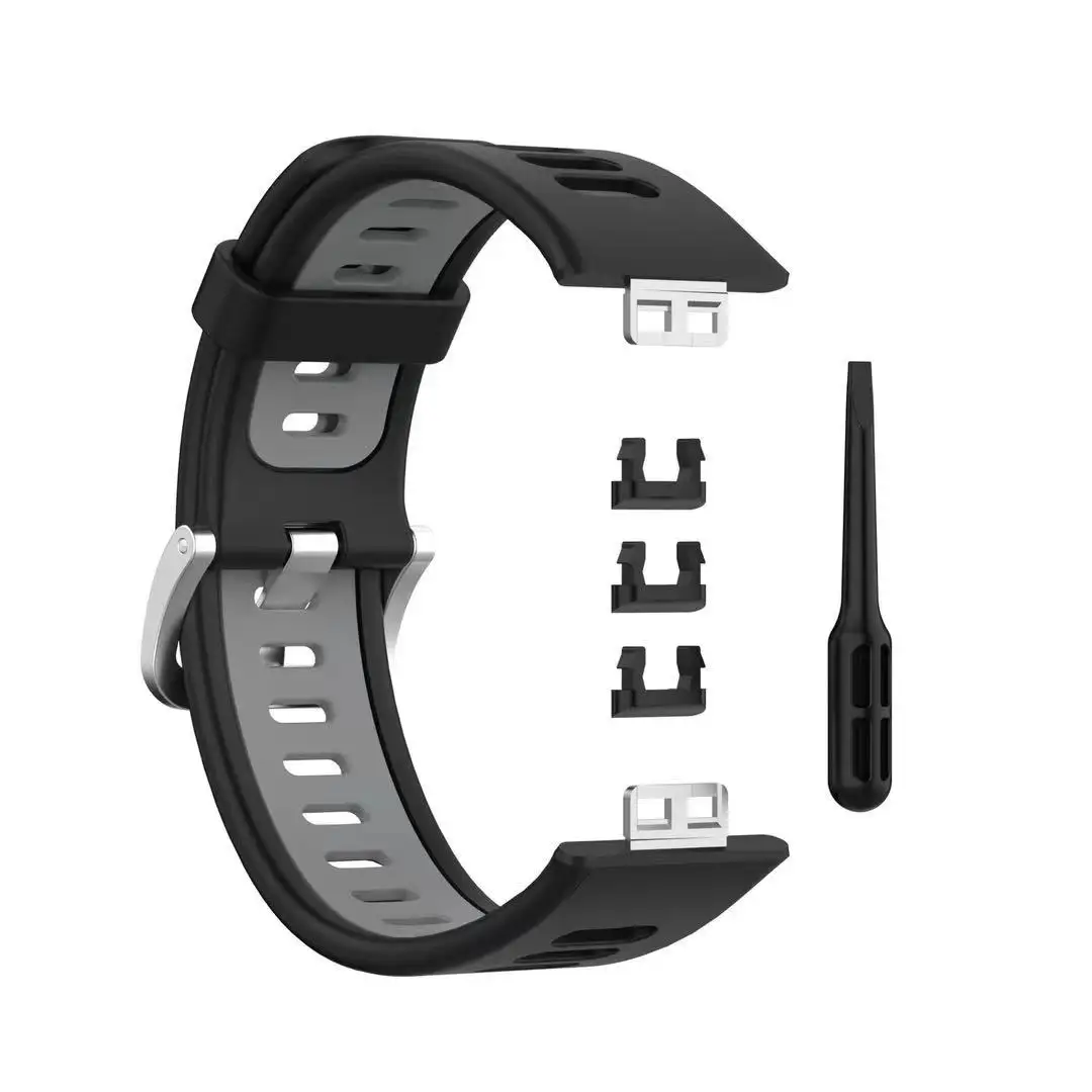 Silikon armband für huawei uhr fit original smartwatch ersatz band gürtel uhr zubehör für huawei uhr fit new corre