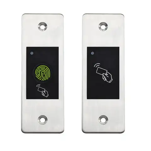 게이트 도어 락 RFID 금속 지문 접근 제어 스캐너, 미니 금속 IP66 방수 내장 지문 판독기