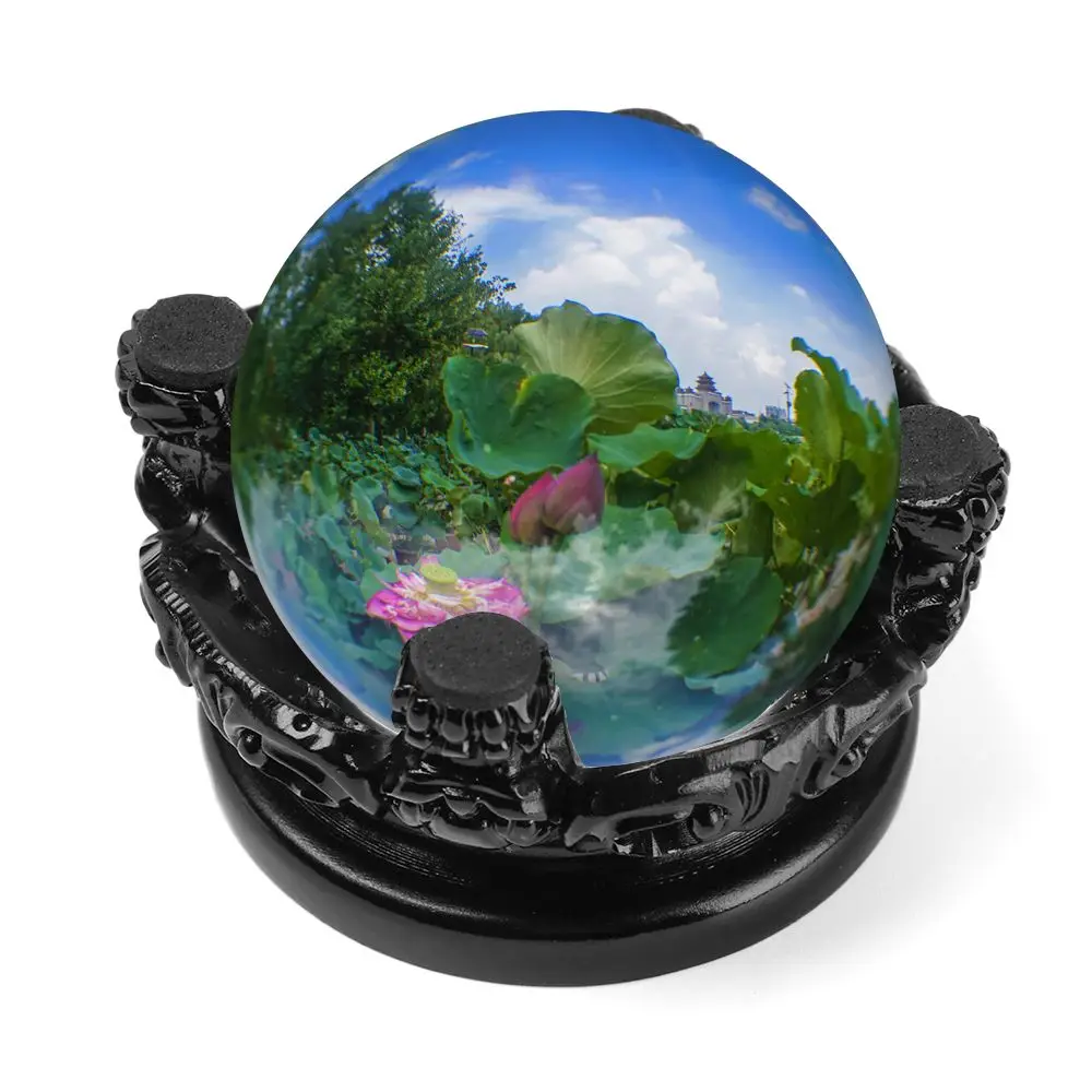 Resin Home Decor Globe Stone Holder Fixed Seat Display Stand Sphere Pedestal Crystal Ball Base