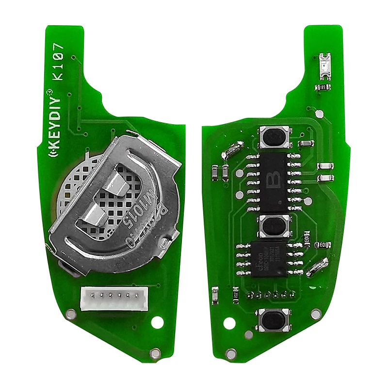 XNRKEY KEYDIY Original KD900/KD-X2 Key Programmer B29 Metal Button Universal KD MINI Remote Car Key