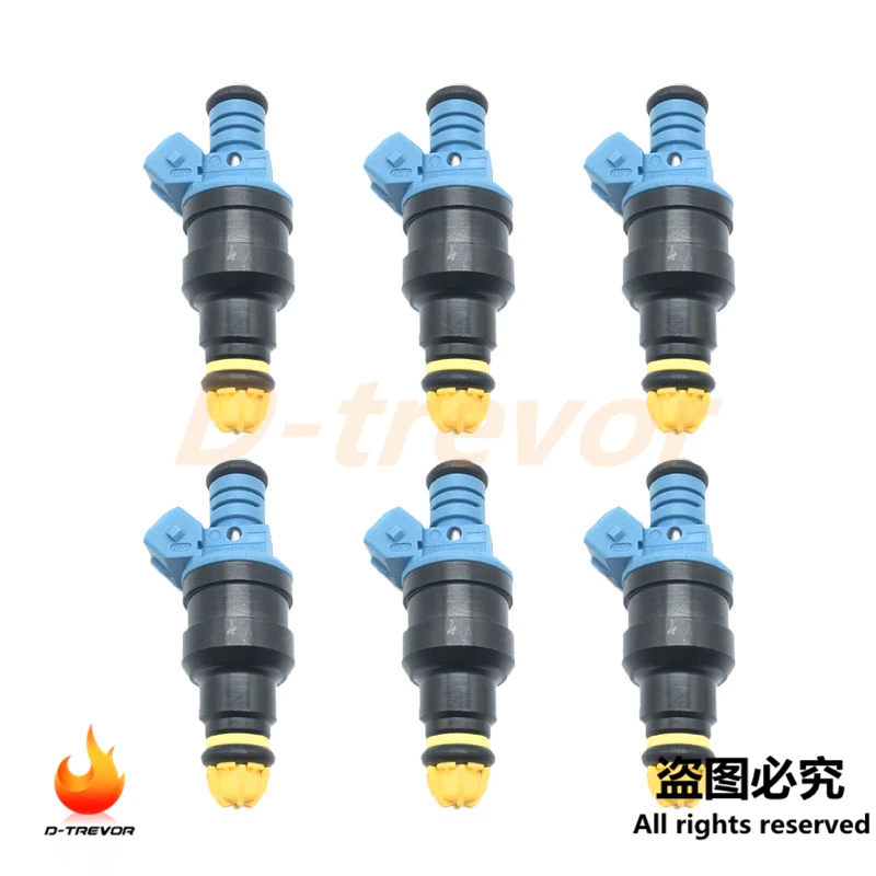 

6Pcs 0280150715 Fuel Injector Nozzle for BMW 325i 325is 325iX 750iL 850CSi 850i