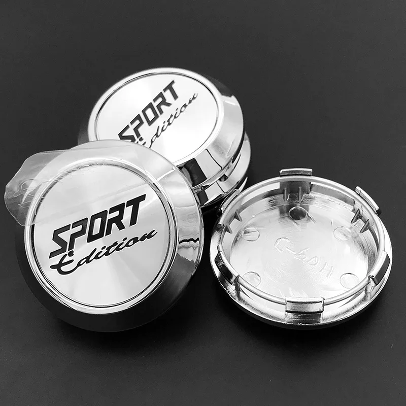 4PCS 60mm Sport Rim Car Wheel Center Cap For LADA TOYOTA NISSAN Hyundai KIA Audi For Enkei Rays Volk Advan Vossen OZ Racing Rims