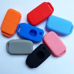 Remote Flip Folding Car Key Shell For Mercedes Benz W168 W124 W202 W203 W210 W211 Silicon Holder Case 1 One Button