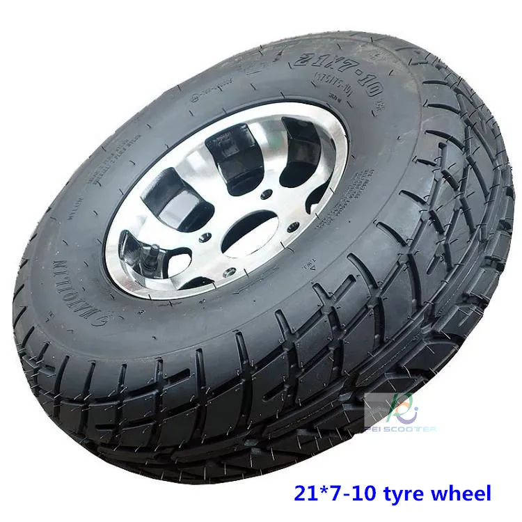 21 inch 21*7-10 vacuum tire wheel phub-21fw