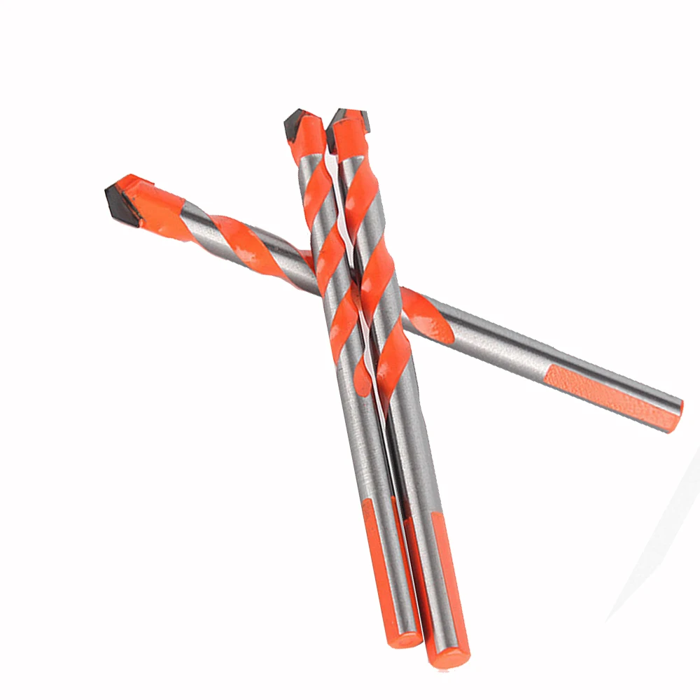 Taladro profesional de acero de carburo de alta calidad, abridor de agujeros de metal de acero inoxidable, para azulejos de vidrio, cemento y madera, 3-16mm, 1 Juego