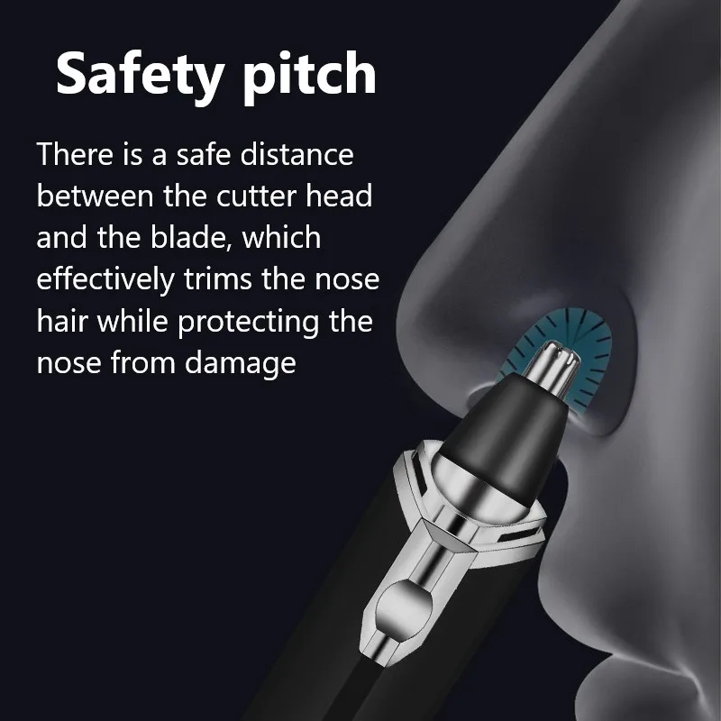 Портативный мужской триммер для волос, бритва для волос, перезаряжаемая Бритва для удаления волос, триммер для бровей