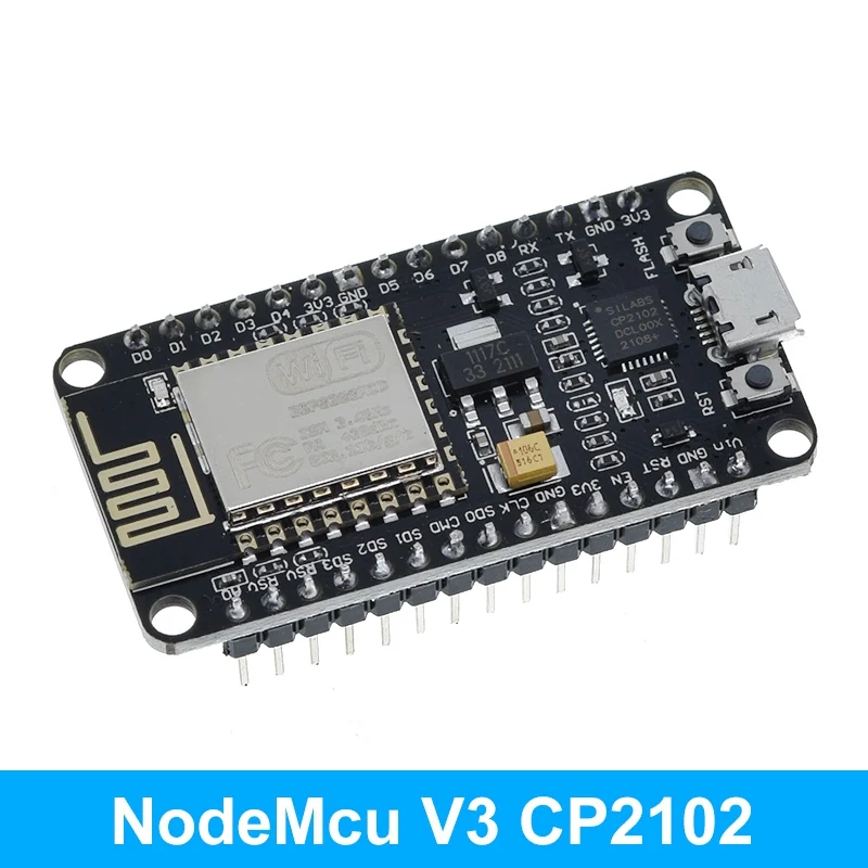 Drahtloses Modul CH340/CP2102/CH9102X NodeMcu V3 V2 Lua WIFI Internet der Dinge Entwicklungsboard basierend auf ESP8266 ESP-12E – Detail 6