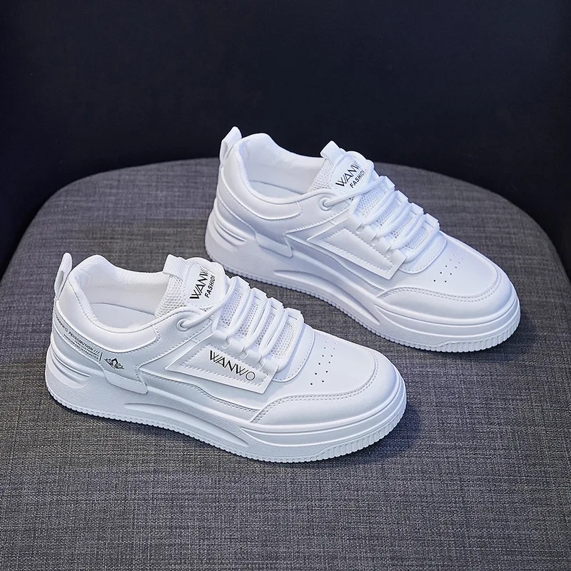 women sneakers 2021 Thick-soled small white shoes women\'s breathable student board shoes thick-soled platform shoes FG524