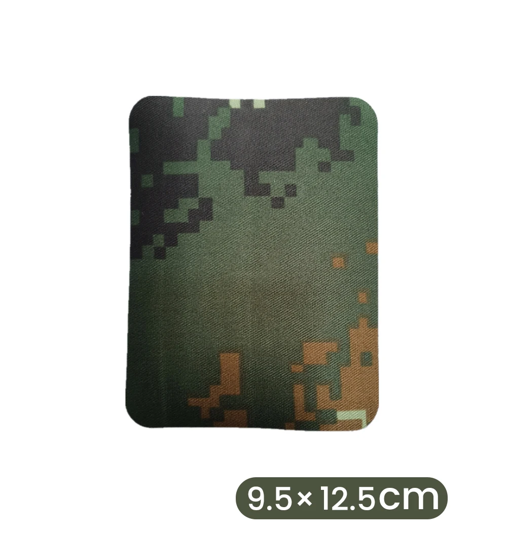 1PC Oval Quadrat 9,5*12,5 cm 11*14cm Hot Melt Kleber Camouflage Kleber Bügeln Patch imitation Denim Nähen Knie Ellenbogen DIY Kleidungsstück – Detail 9