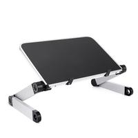 Alloy Laptop Portable Foldable Adjustable Laptop Desk Computer Table Stand Tray Notebook PC Folding Desk Table