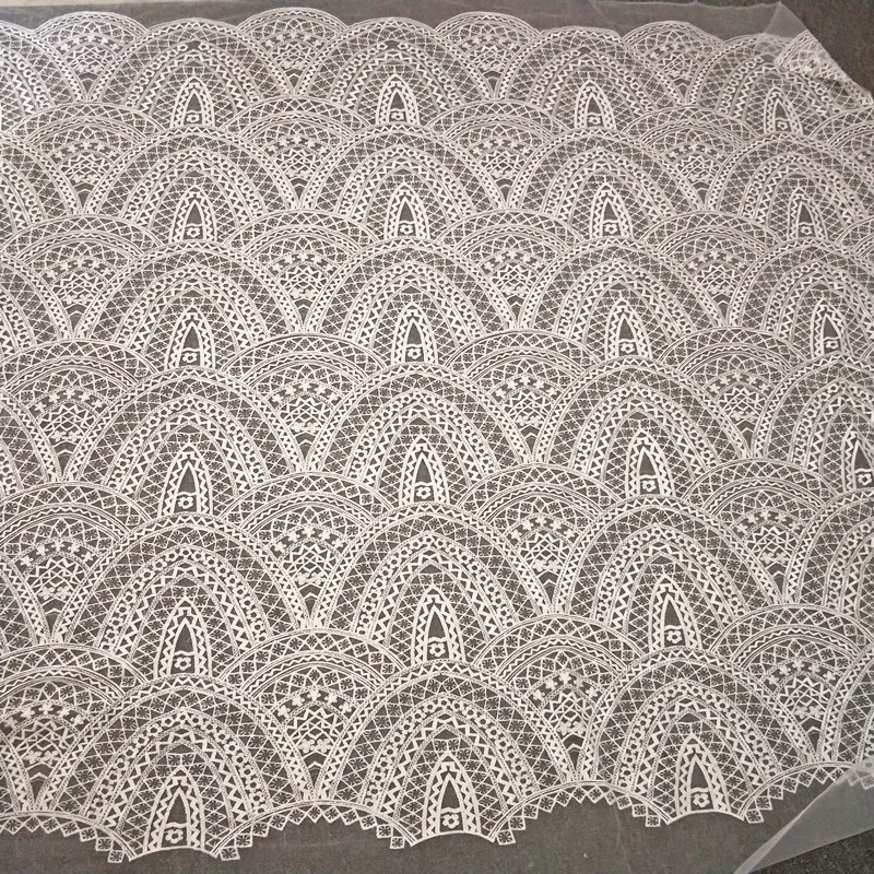 

New lattice special embroidery special fabric for dress