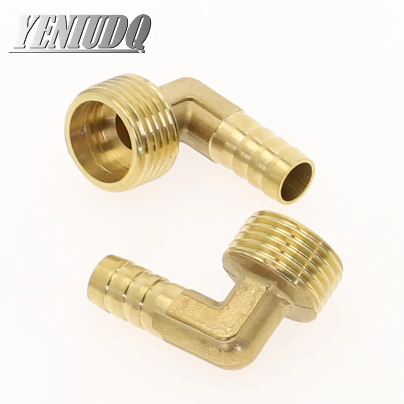 Hose Barb OD 6-19mm 90 Degree Male Thread 1/8\