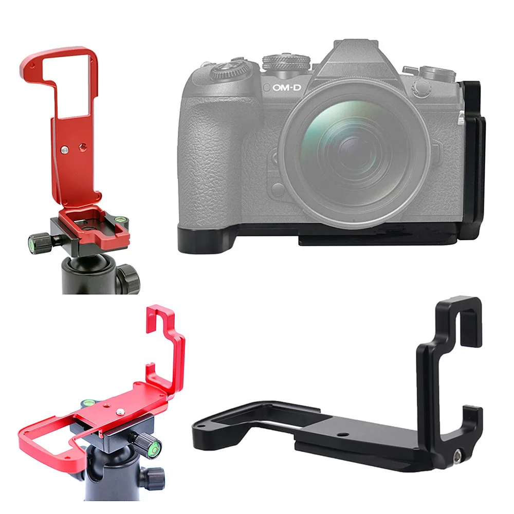 Quick Release L Plate Holder Hand Grip Tripod Bracket for Olympus OM-D EM1III E-M1 Mark III 3 Camera for Benro Arca Swiss