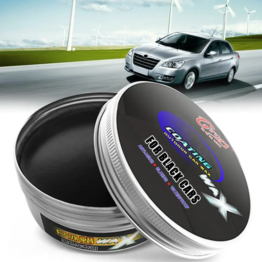 Senior Universal/Black Car Wax Care Paint Waterproof Care Scratch Repair Car Styling Crystal Hard Car Wax Polish Scratch Remover