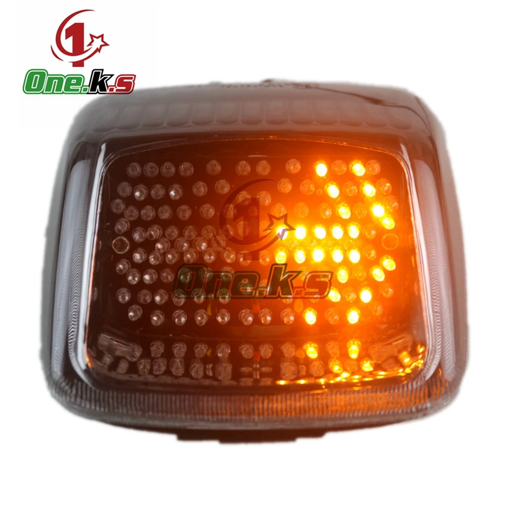 Motorcycle accessories For HARLEY DAVIDSON V-Rod VROD  LED rear taillight integrated turn signal function Brake light view 6