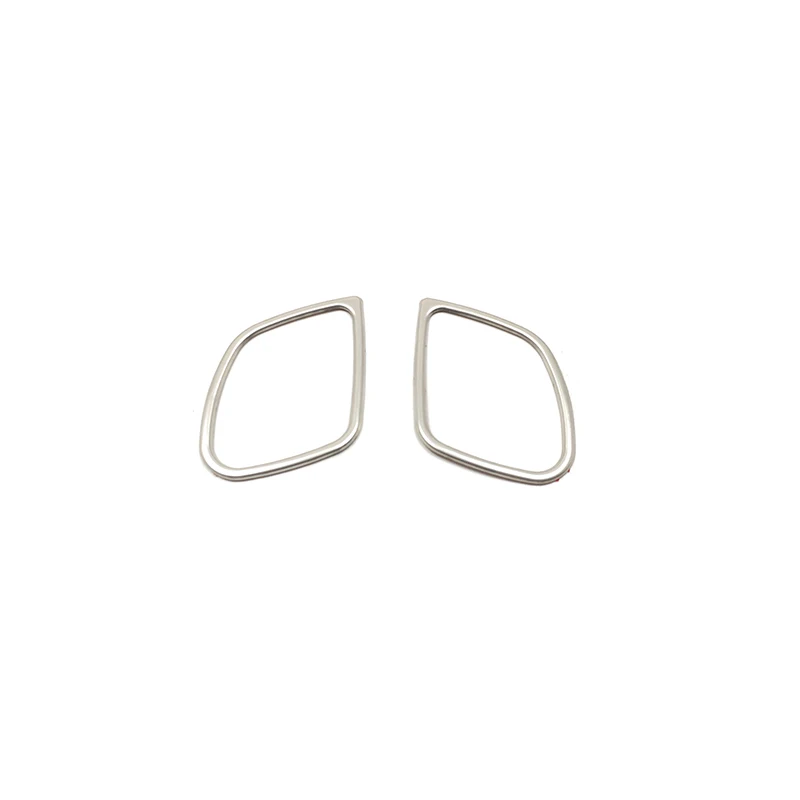 

for Honda CRV CR-V Car A-pillar Speaker Audio Horn Sticker Cover Trim Interior Accessories 2012-14 15 2016 Stainless Steel 2pcs