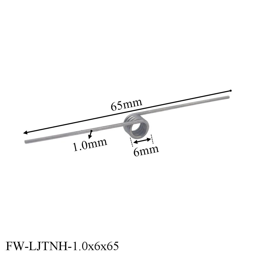 5 unids/lote cubo de basura ajustable 0,7mm galvanizado resorte de torsión de 170 grados