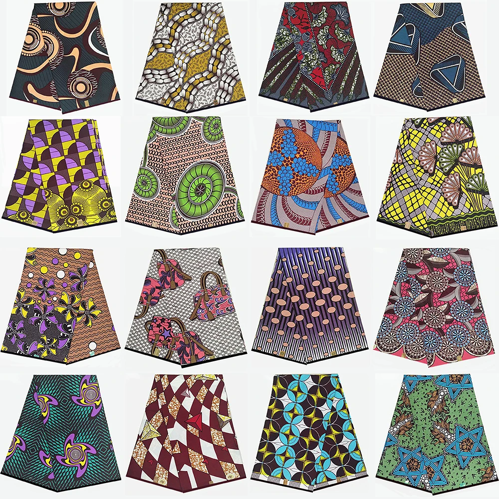 wax material ankara wax prints wax 2020 new design Nigerian wedding fabric best quality batik block prints