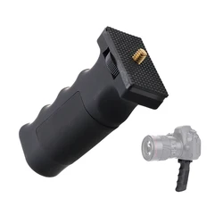 Universal Black Camera Handle Grip Handheld Stabilizer with 1/4