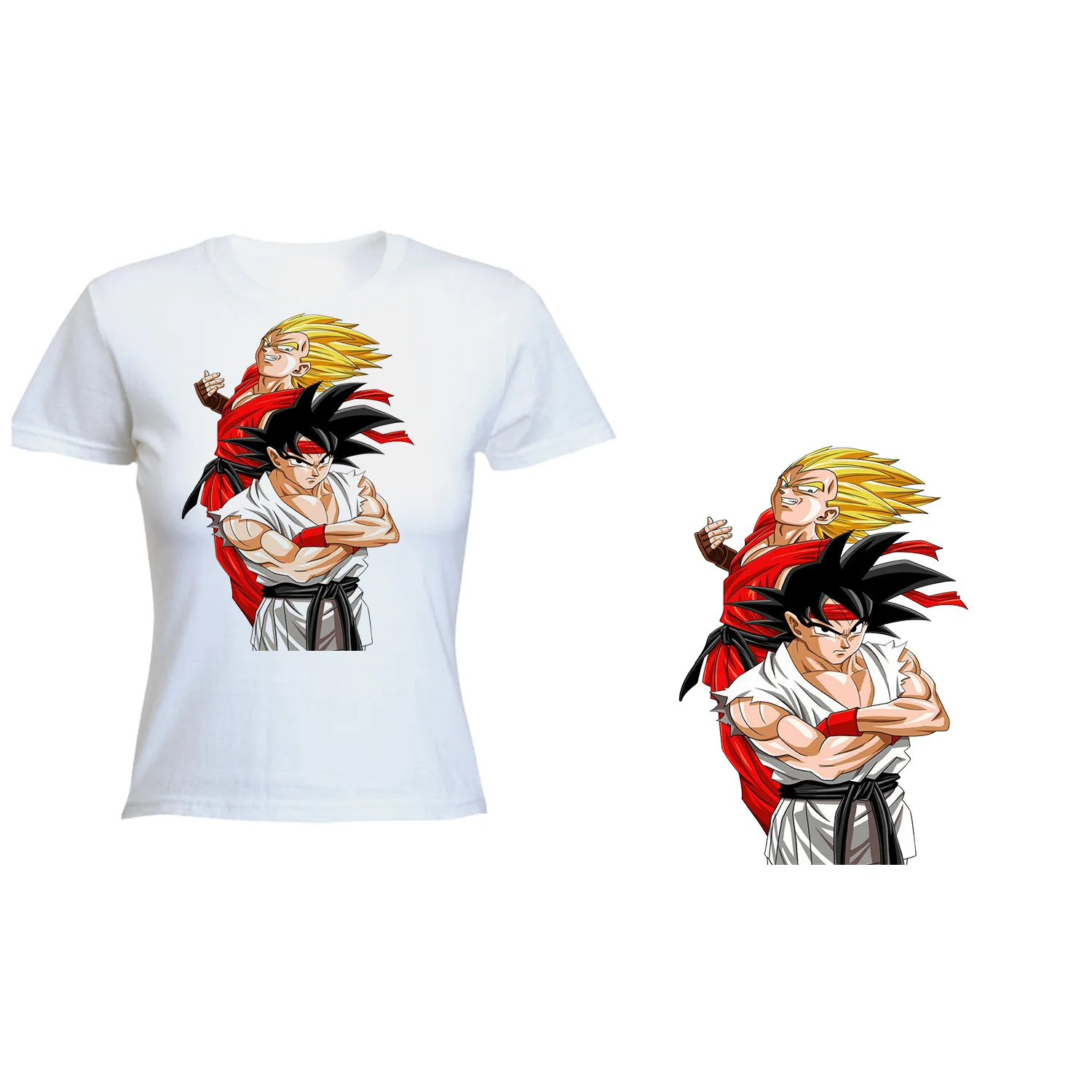 T-SHIRT A3 FOR WOMEN STREET DRAGON BALL FIGTHER T-shirt