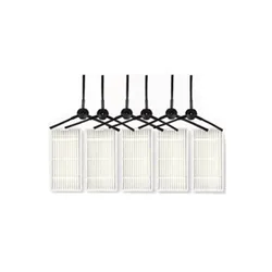 Vacuum Cleaner HEPA Filter Side Brushes for SILVERCREST SSWR A1 Robotic Vacuum Cleaner Filter Parts Accessories
