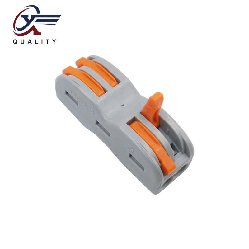 

30/50/100PCS Pin-222 Electrical Wiring Terminal Household Wire Connectors Fast Terminals For Connection Of Wires Lamps SPL-2