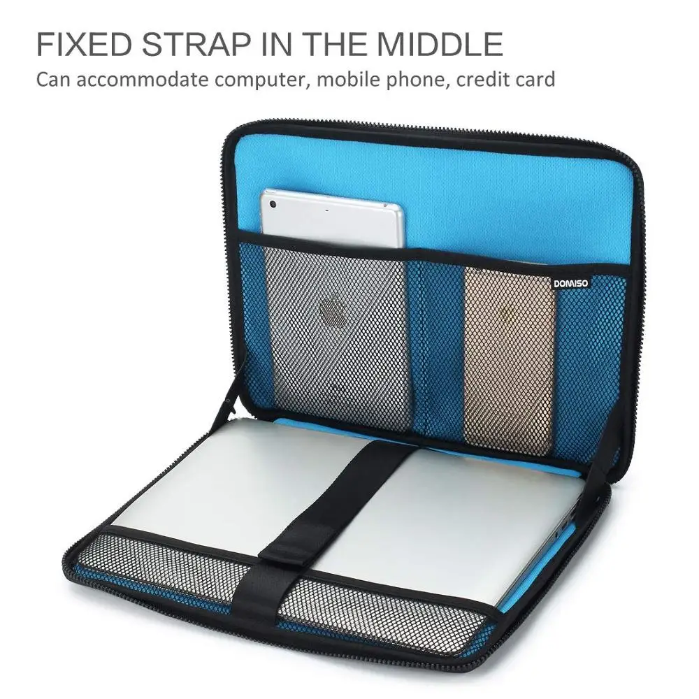 Laptop Sleeve Compatible Shockproof Water-Resistant Hard Shell Protective Case For 10 13 14 15.6 Inches MacBook Air MacBook Pro