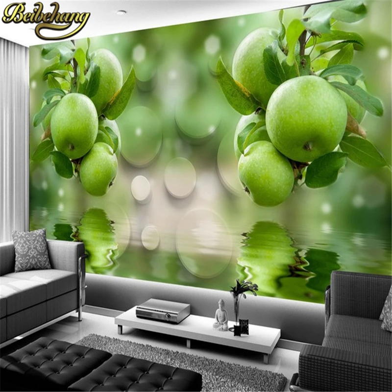 beibehang Custom photo mural wallpaper Fresh fruit vegetables for restaurant kitchen muras backdrop wall paper papel parede 3D