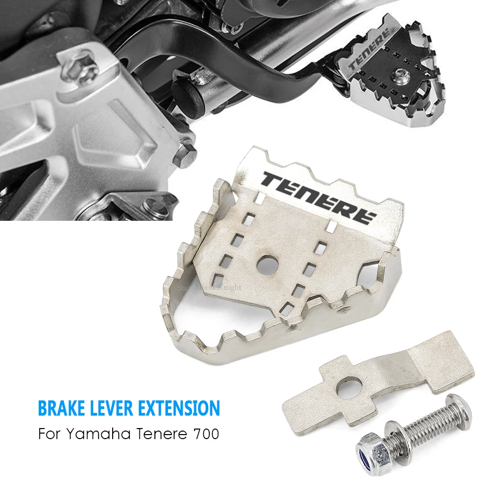 Extensión de palanca de freno para motocicleta, accesorios para YAMAHA TENERE 700 Tenere700 XTZ 700 2019 2020 2021