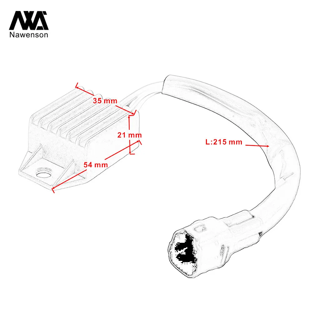 For KTM 530 525 450 300 250 EXC Voltage Rectifier 12V Motorcycle Regulator For KTM 660 SMC 450 EXC RACING 450 400 300 250 XC-W