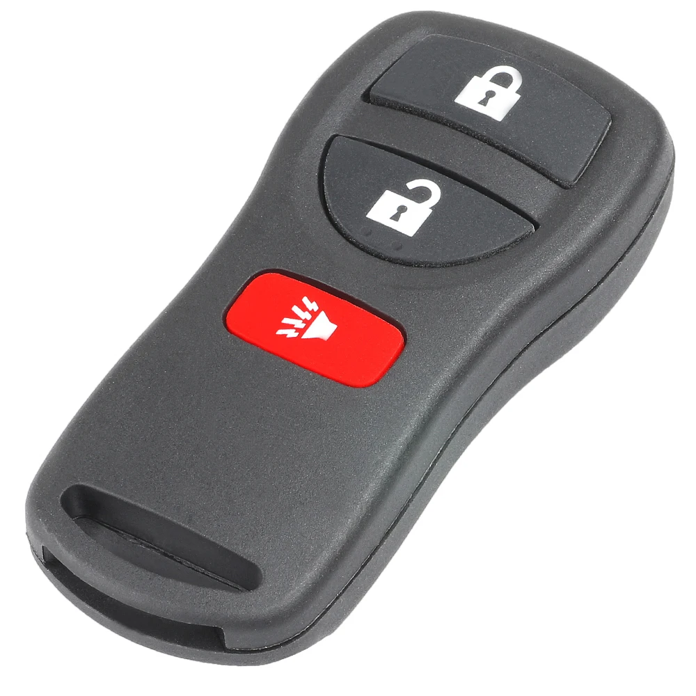 KEYECU Keyless Entry telecomando per auto portachiavi 3 pulsanti per Nissan Murano Xterra Titan per Infiniti FX35 FX45 QX4 KBRASTU15