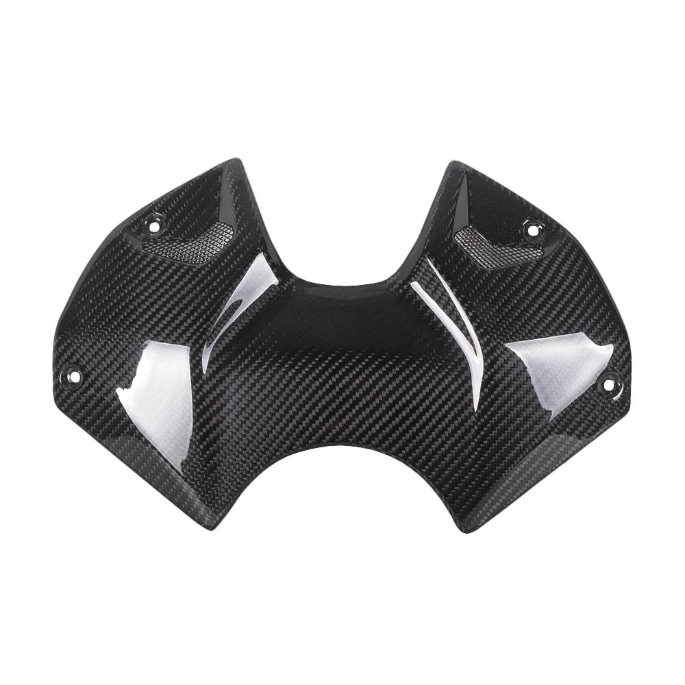 

Real Carbon Fiber Tank Airbox Cover For Ducati Streetfighter V4 V4S 2020 2021 Kohlefaser TankBlende