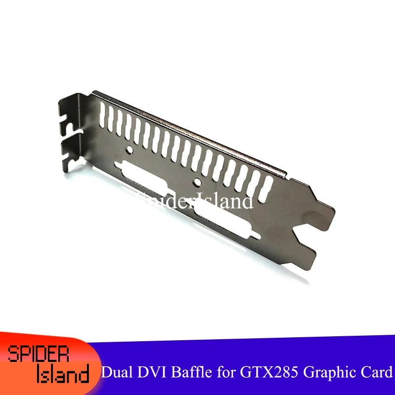 

Full Height Expansion Bracket for EVGA Mac Edition nVIDIA GTX285 Graphics Card Dual DVI Baffle