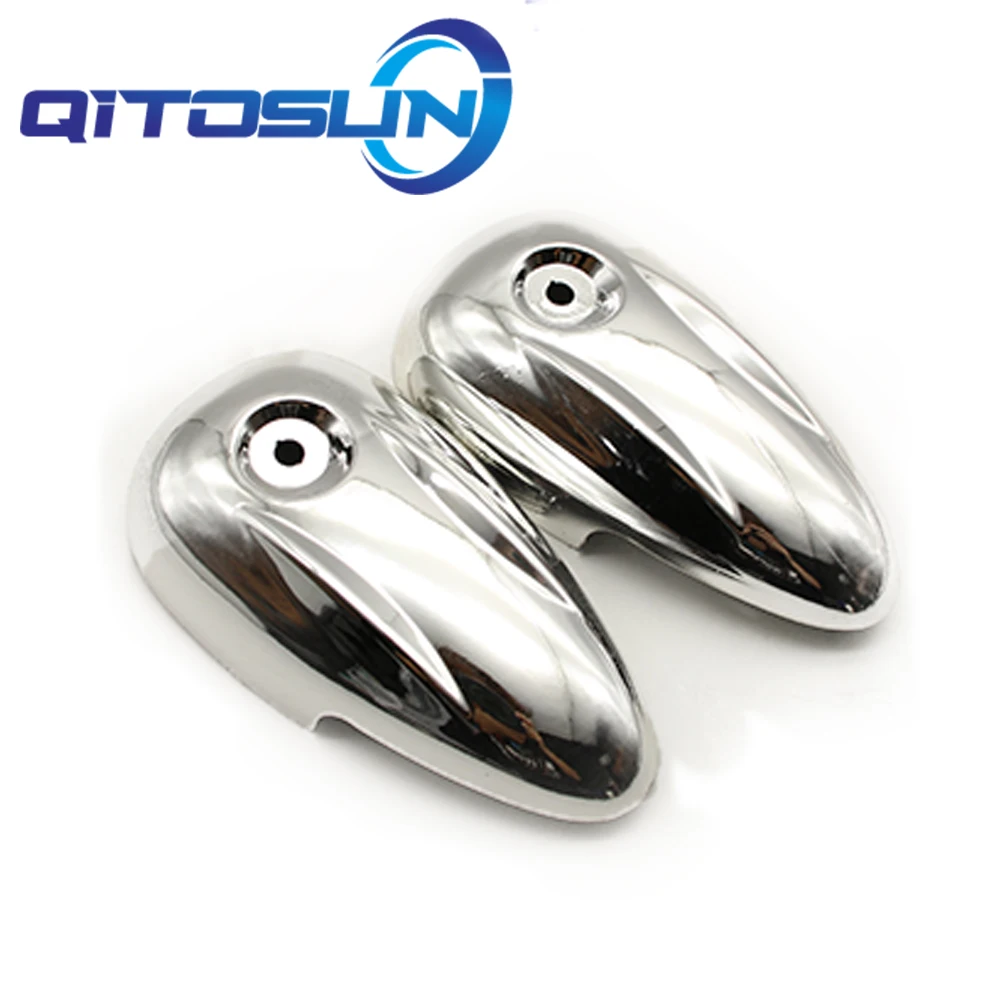 For  VINO 5AU SA10J Motorcycle scooter chrome front shock absorber cover