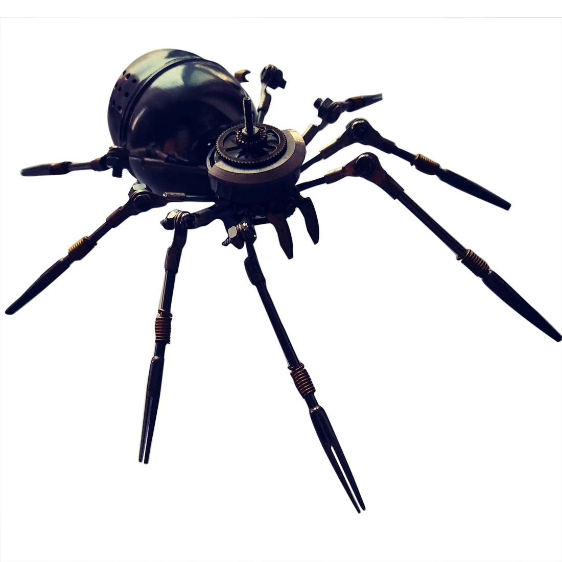 DIY Metal Mechanical Steel 3.0 Spider Assembly Puzzle Model Kit Home Decoration Accessories For Living Room Kids Gifts