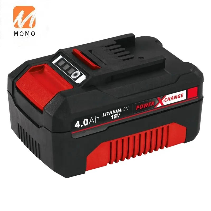 Factory New 18V 4.0Ah Lithium-ion Rechargeable Battery 4511481 for Einhell 18-Volt Power X-Change Series Cordless Power Tools