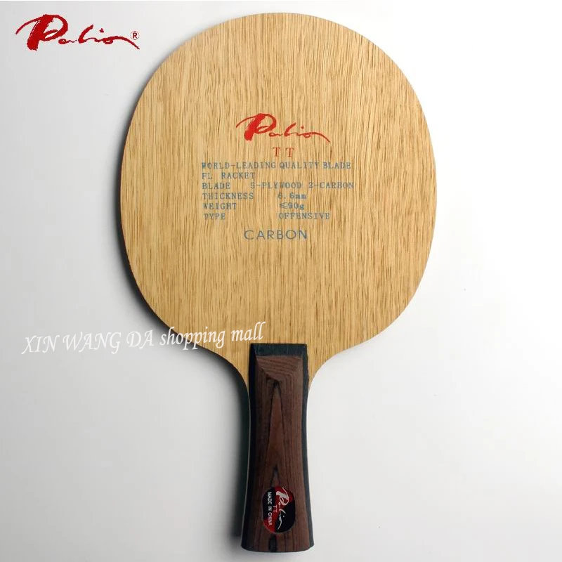 Palio-Carbon Table Tennis Blade, Tt 5Wood + 2Carbon, Fast Attack with Loop, Best Sales for Palio TT Series