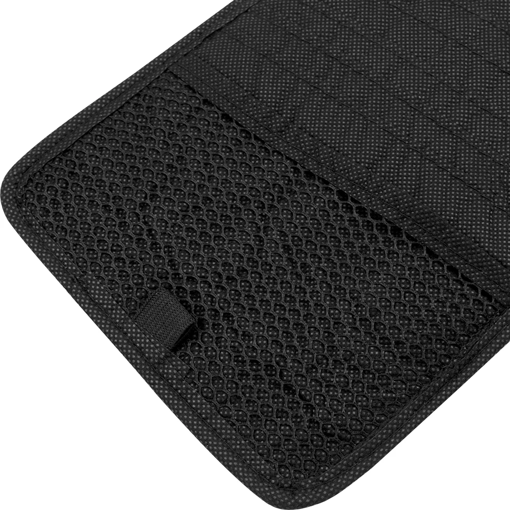 12 Slot Car CD Holder Auto Visor DVD Disk Card Case Clipper Bag Interior Organizer Cover Automobile Storage Bag Accessories